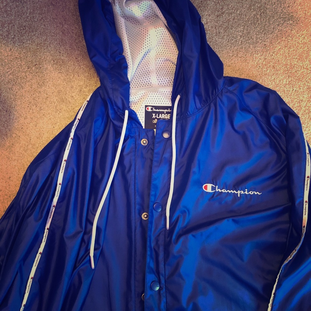 Blue Champion Windbreaker